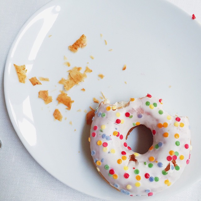 Just a little bite  #homersimpson #donut