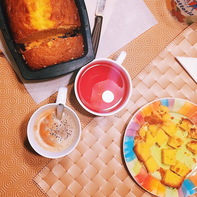 #poundcake e merende improvvisate a suon di tisana ai frutti rossi e caffè americano: le domeniche migliori