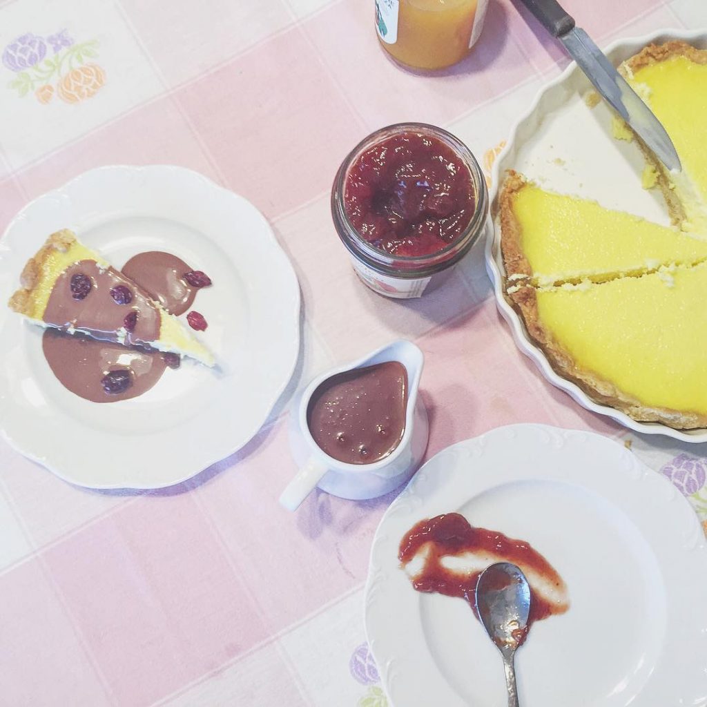 Saturday treats  #cheesecake on the table, happiness in the hearts  #nomnom #eeeeeats