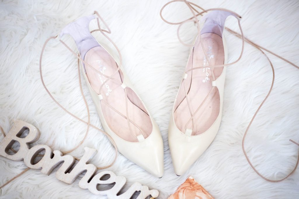 Laceup ballerine con lacci-4