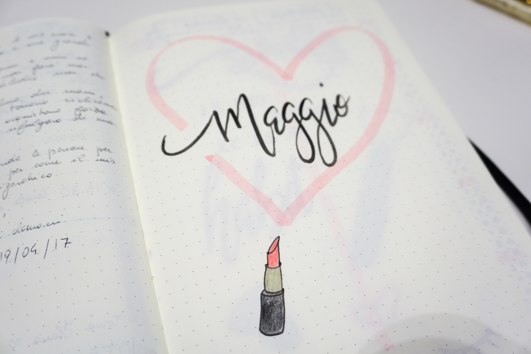 bullet journal maggio