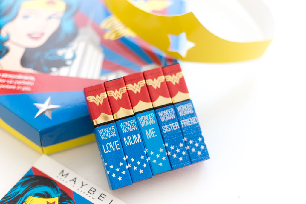 maybelline collezione wonder woman