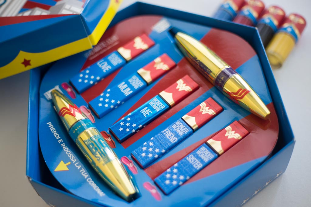 maybelline collezione wonder woman