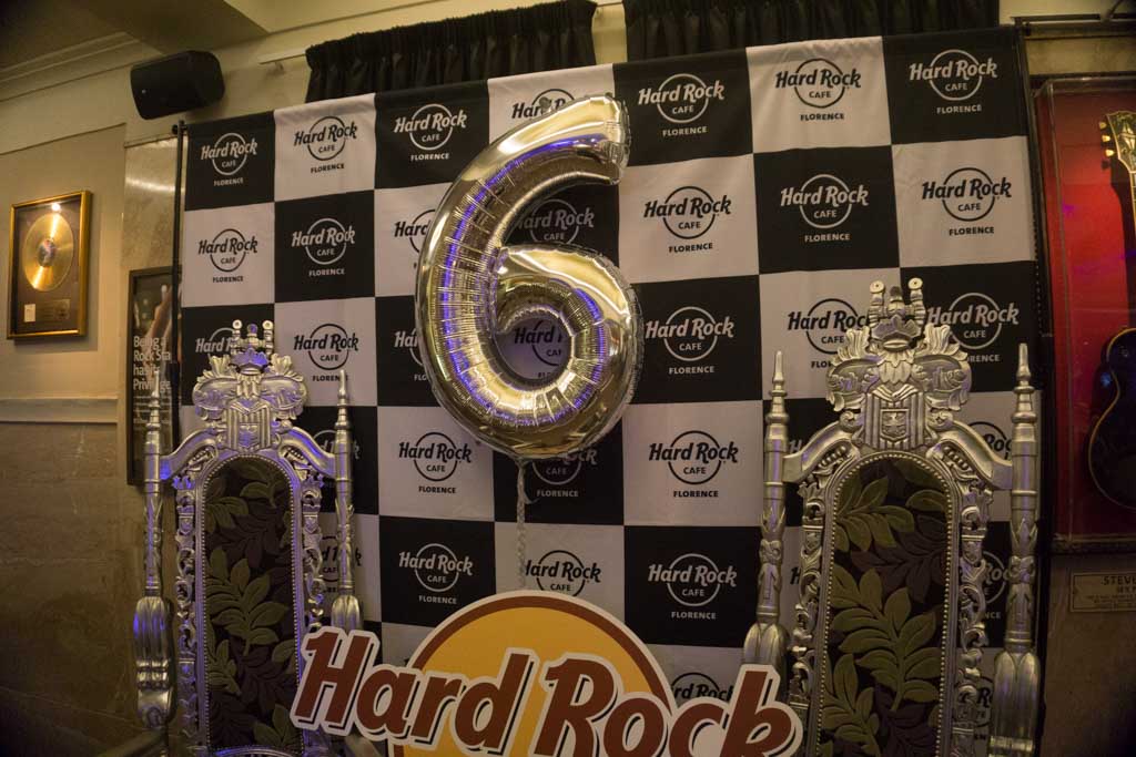 hard rock cafè di firenze compie 6 anni