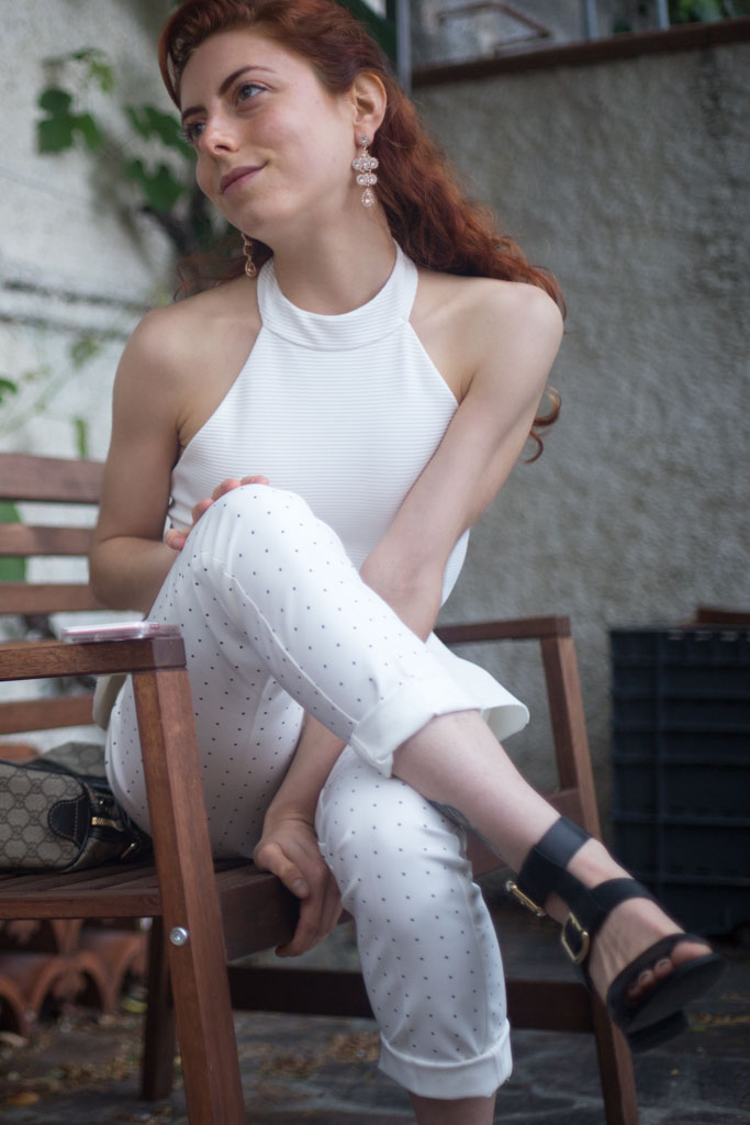 Outfit total white estivo