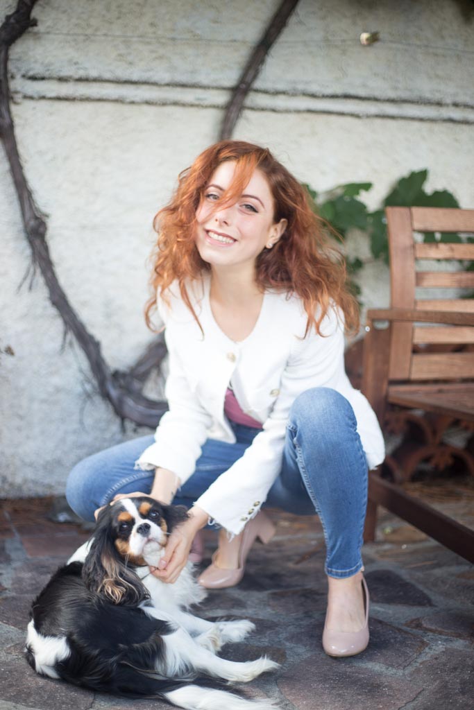 outfit con cavalier king charles spaniel