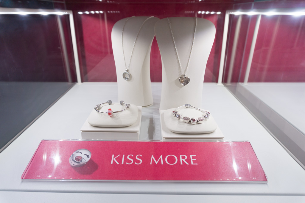 collezione pandora san valentino 2018 kiss more