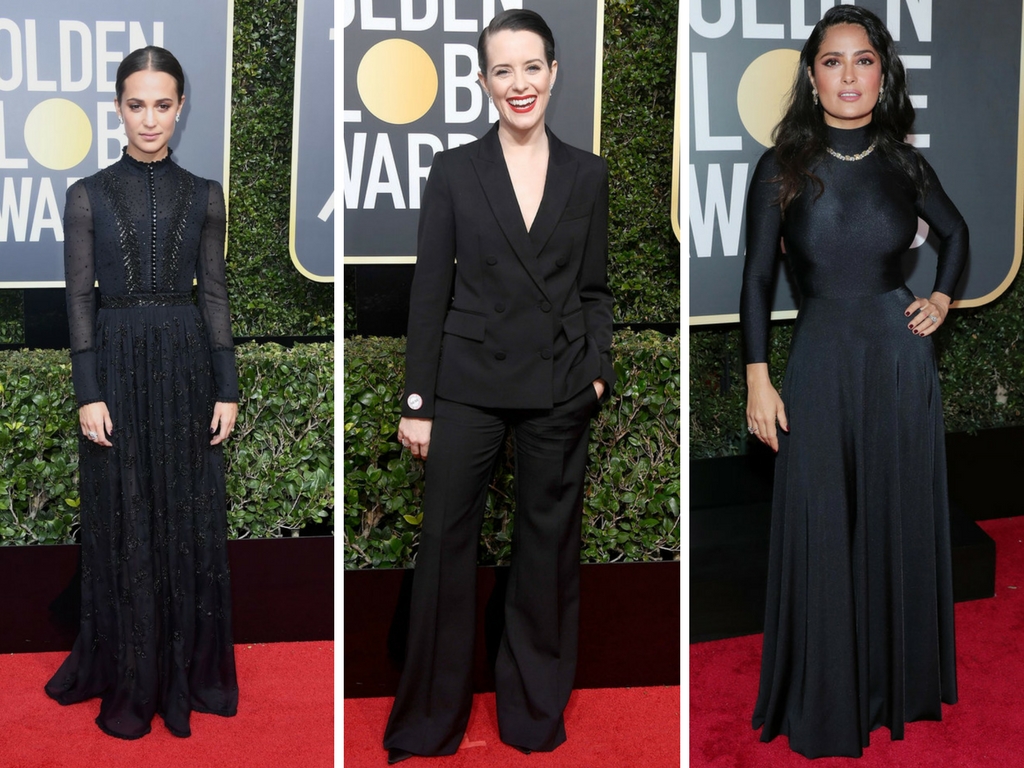 golden globes 2018 i migliori outfit