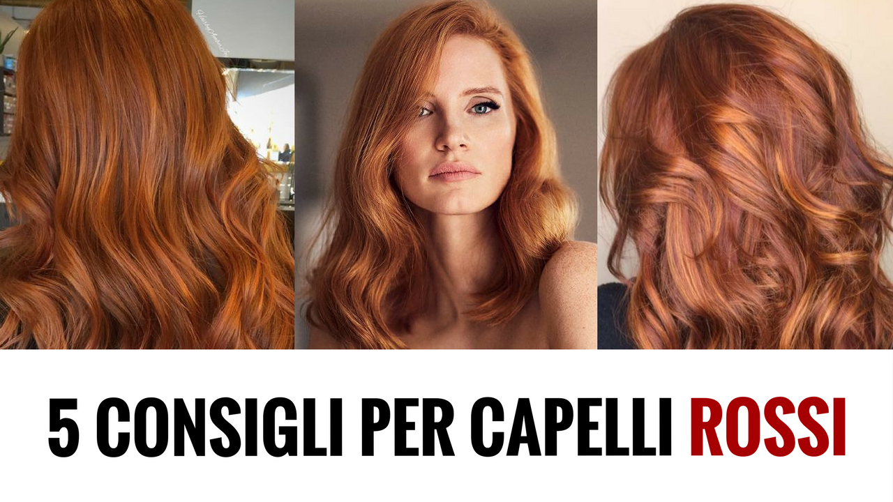 Fare i capelli rossi naturali