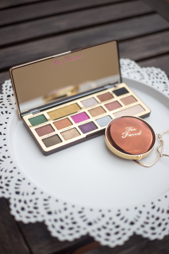 chocolate gold palette too faced italia