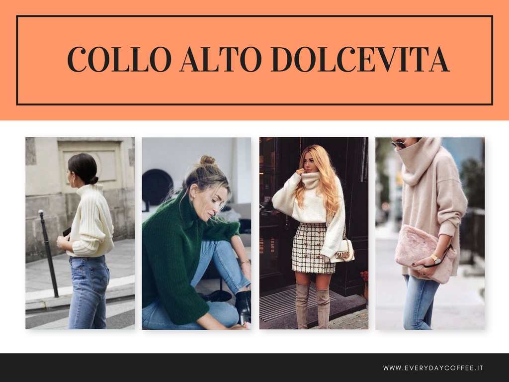 collo alto dolcevita MEZZA STAGIONE