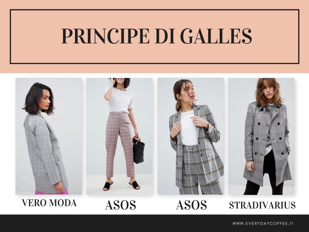 tendenza moda primavera estate 2018 principe di galles