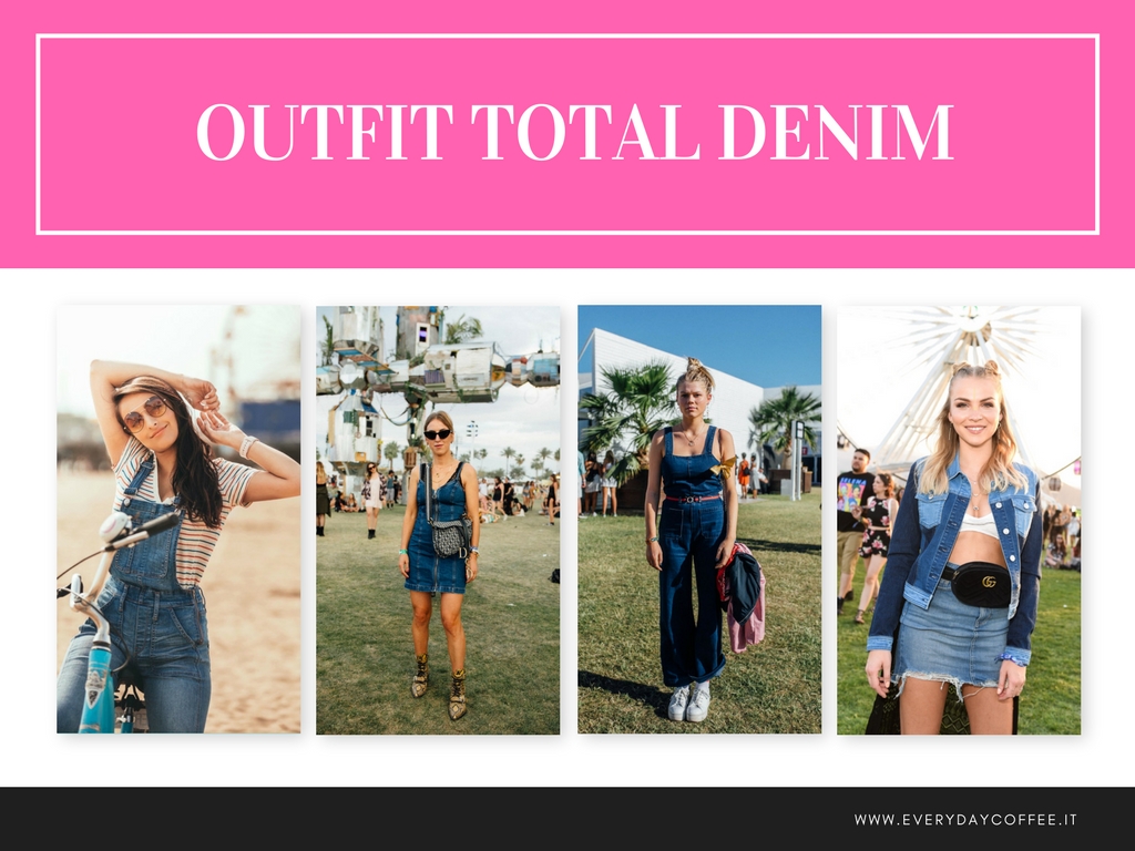 Coachella 2018 outfit in denim