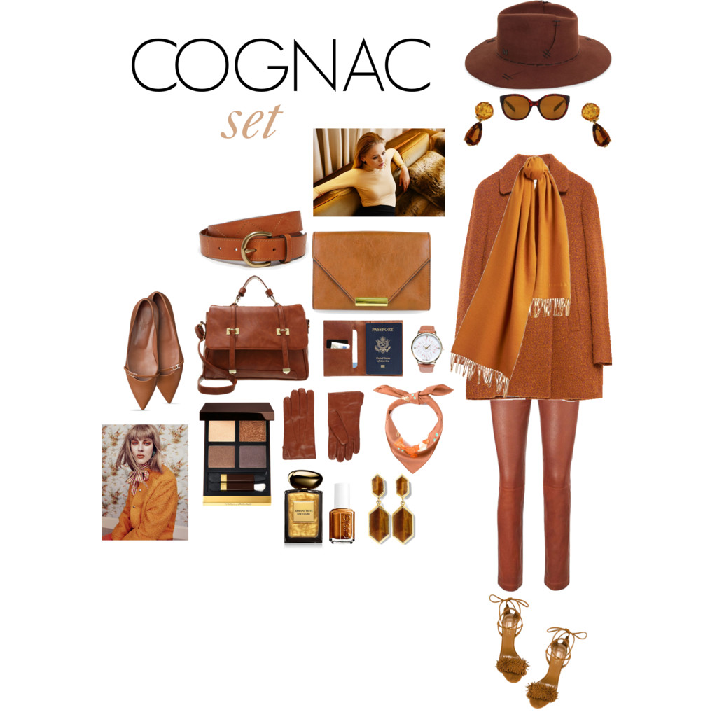 outfit gonna color cammello