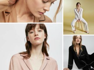 pigiami con bordo a contrasto