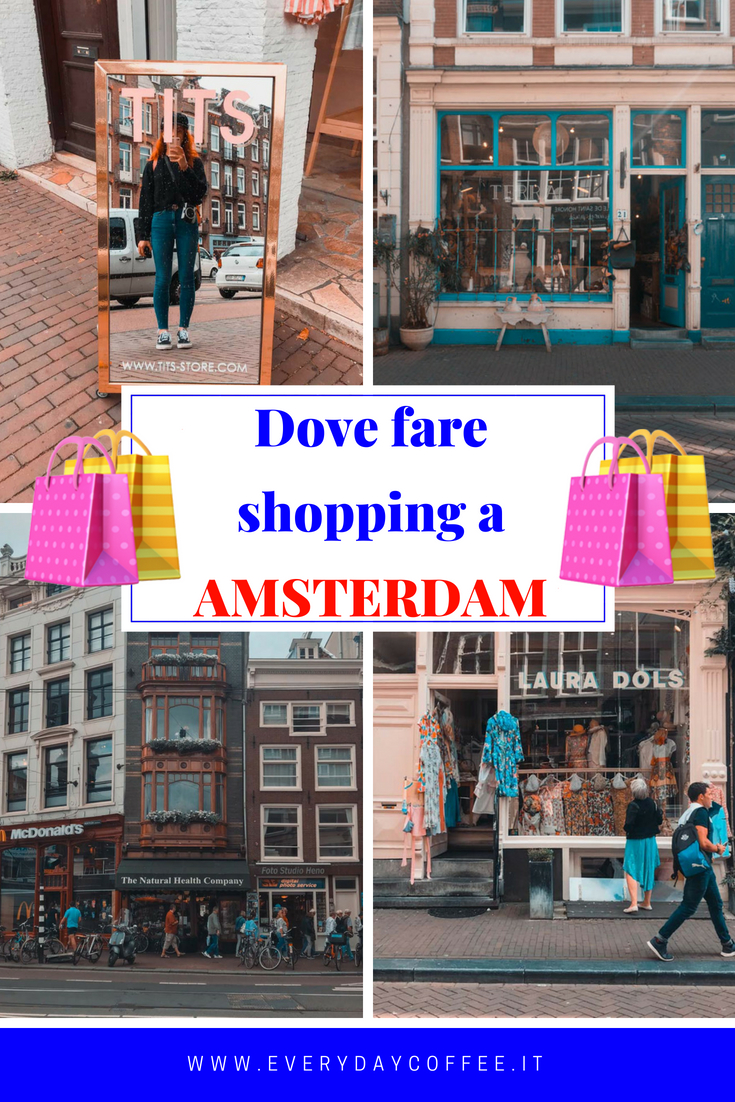 dove fare shopping a amsterdam