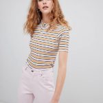 asos polo a righe