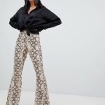 missguided pantaloni animalier