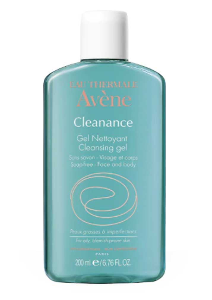 gel detergente cleanance avène contro l'acne