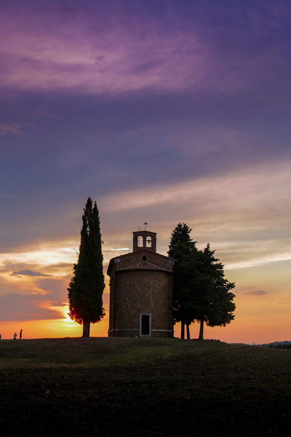 cappella madonna vitaleta tramonto