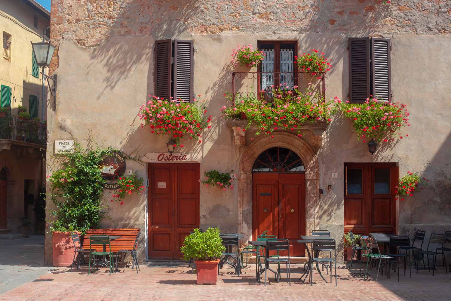 pienza foto in città