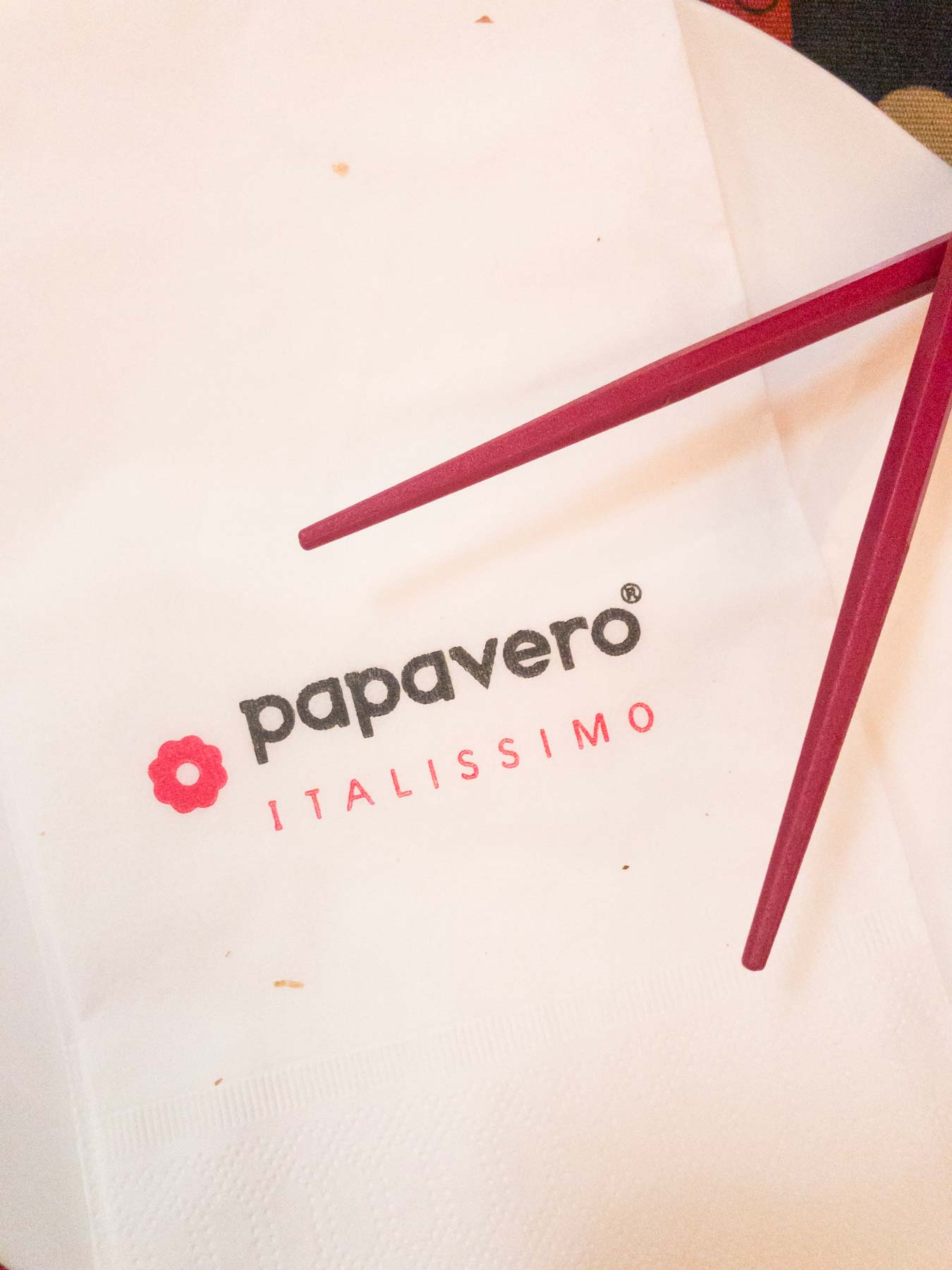 il papavero street gourmet menù