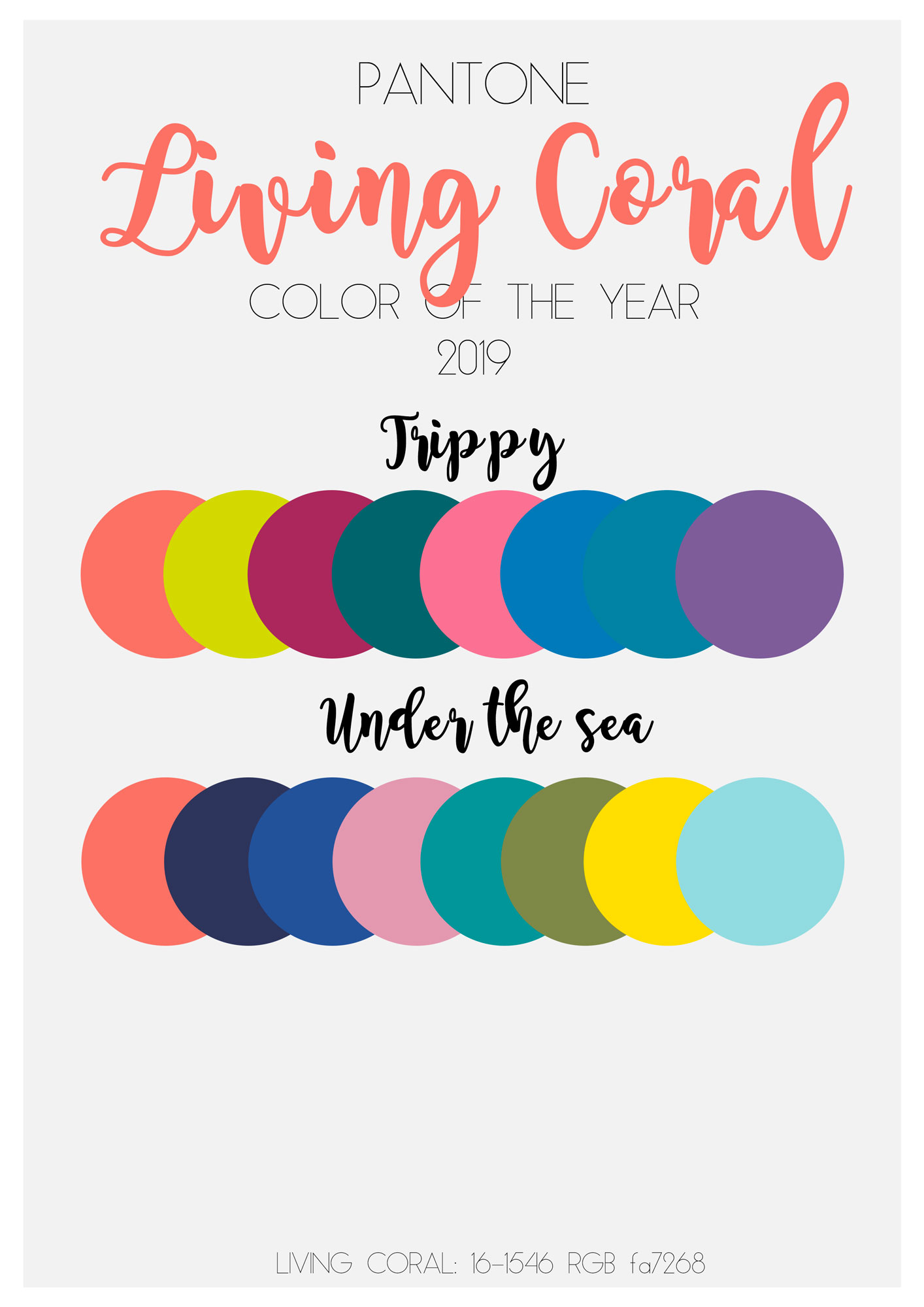 abbinamenti living coral colore pantone 2019