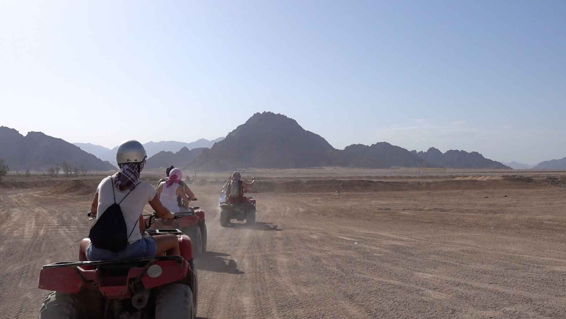 motorata nel deserto del sinai