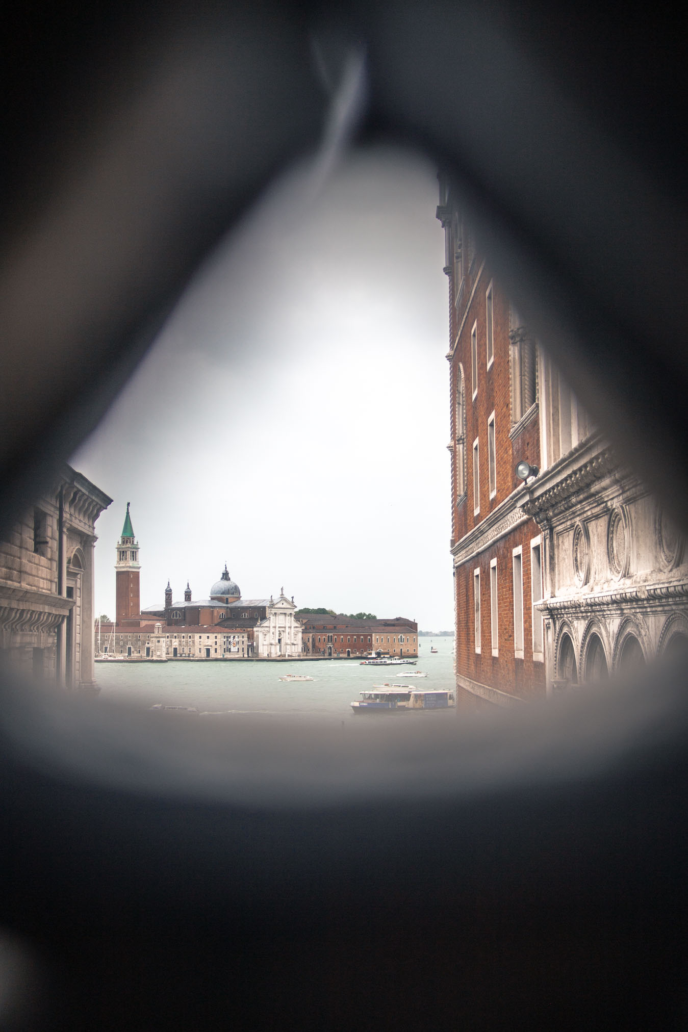 vista dal ponte dei sospiri