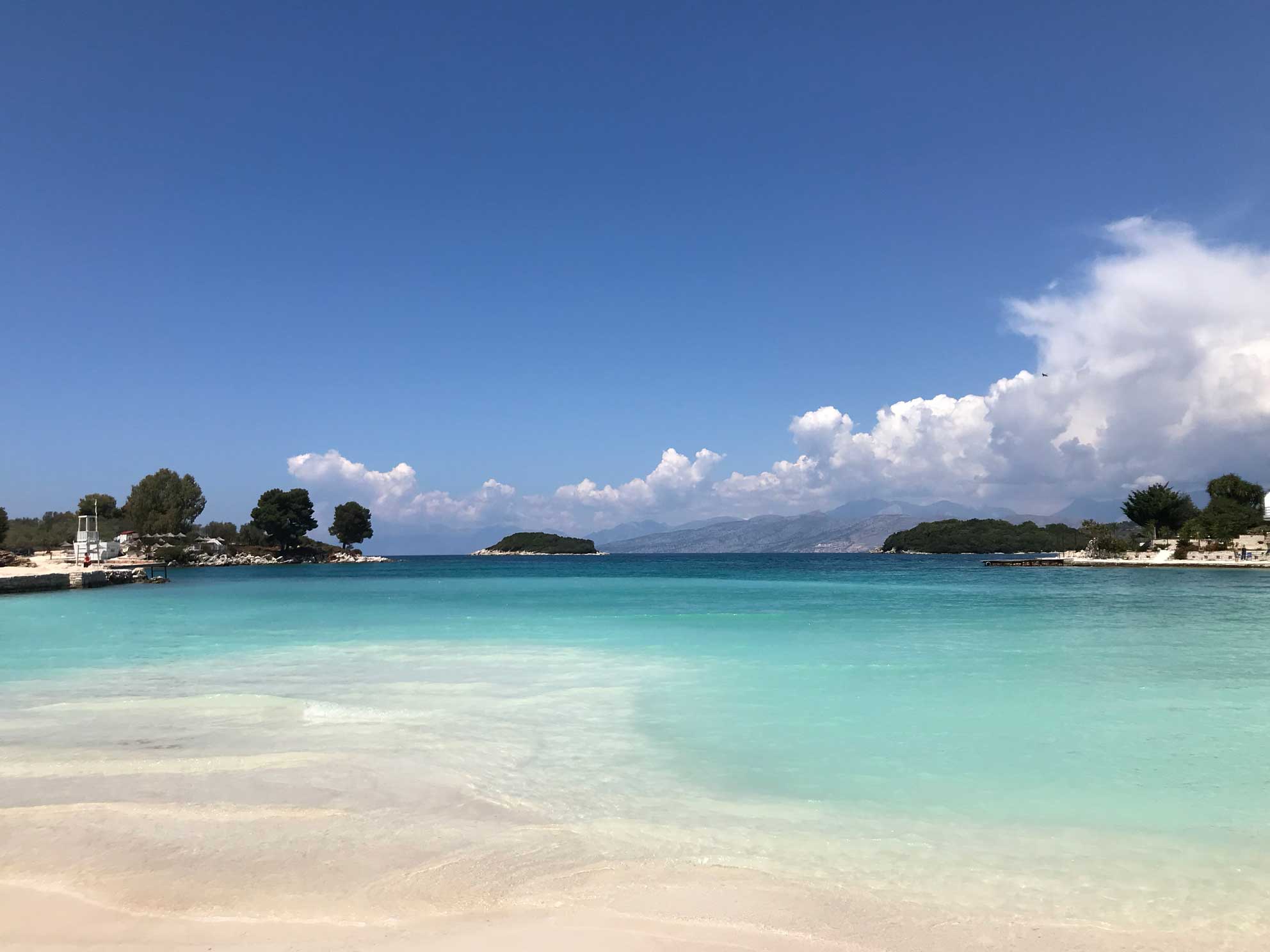 le spiagge più belle in albania ksamil