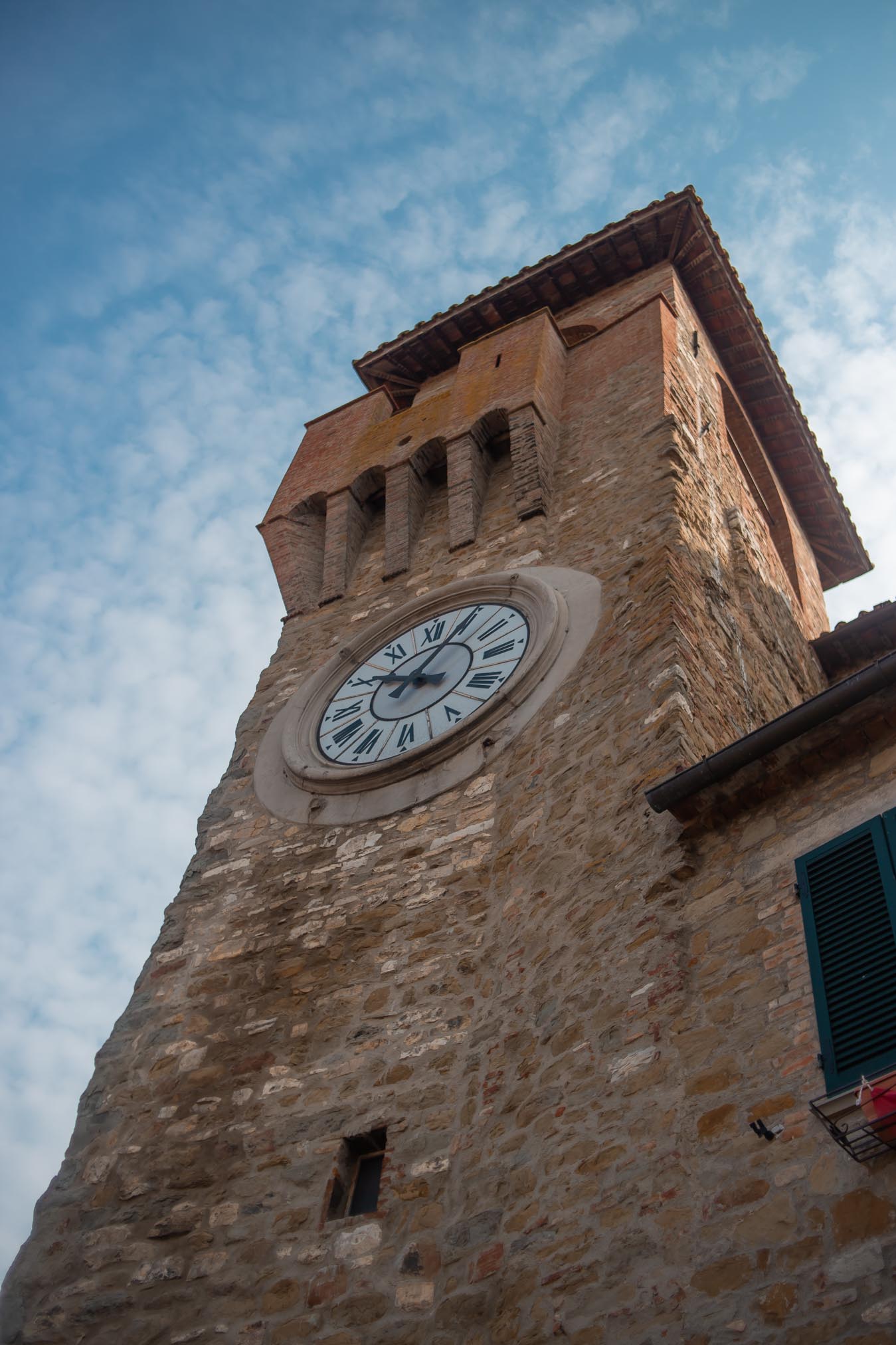 torre dell'orologio di passignano