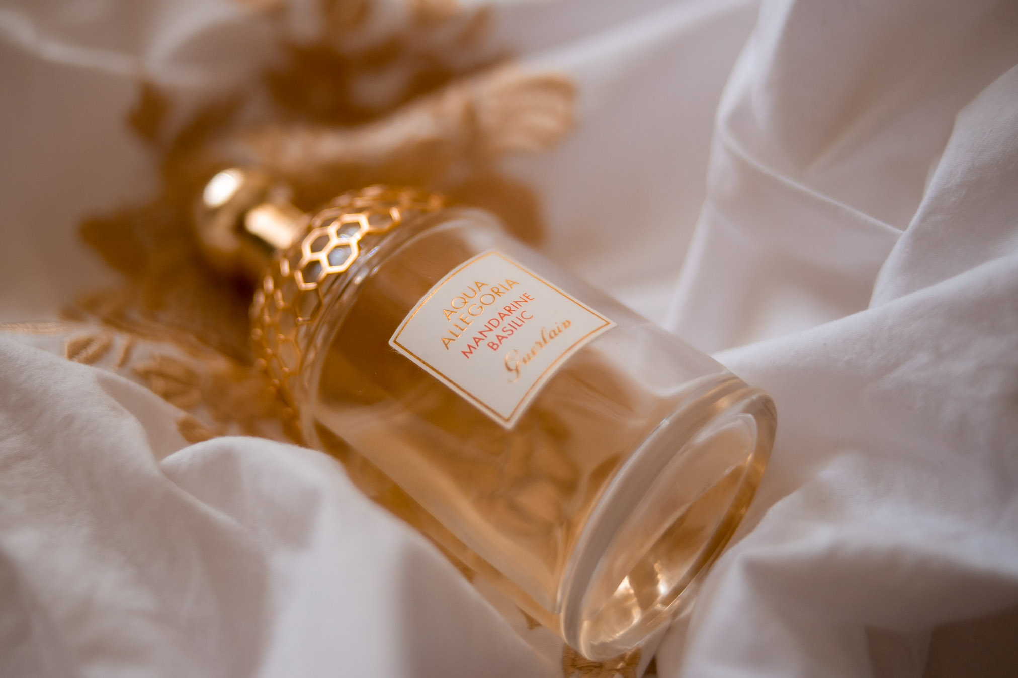 boccetta di profumo di guerlain mandarine basilic