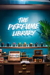 lush perfume library