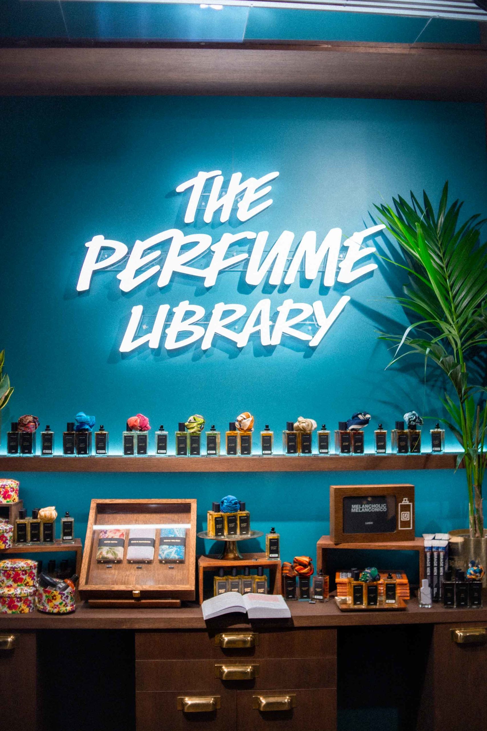 lush perfume library