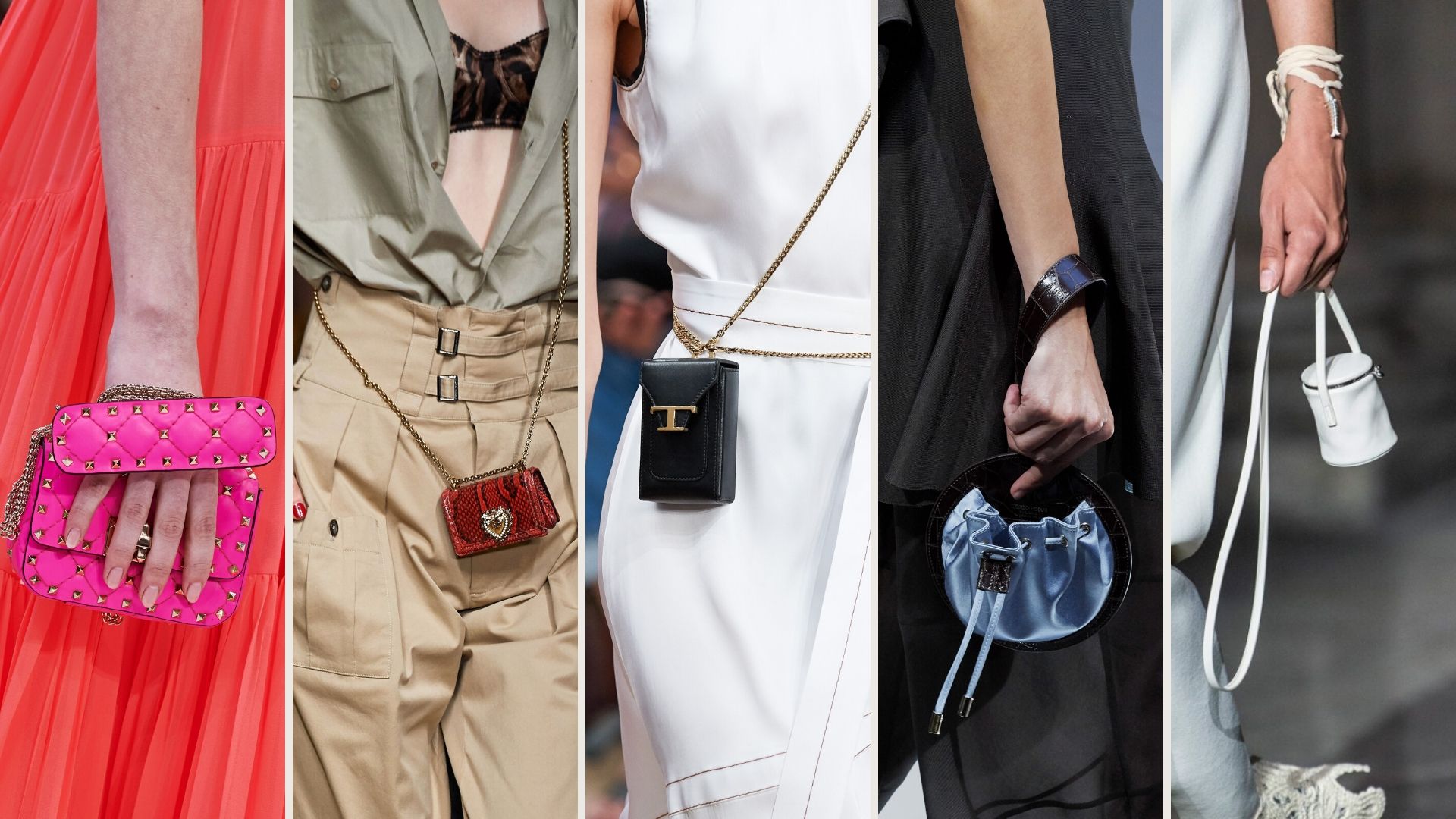 micro bag, moda primavera estate 2020