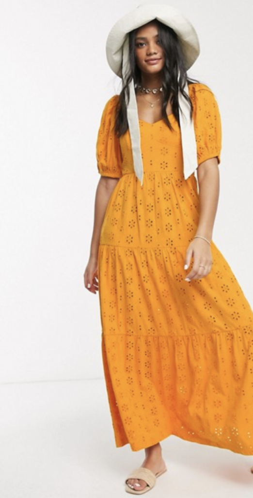 abito sangallo giallo