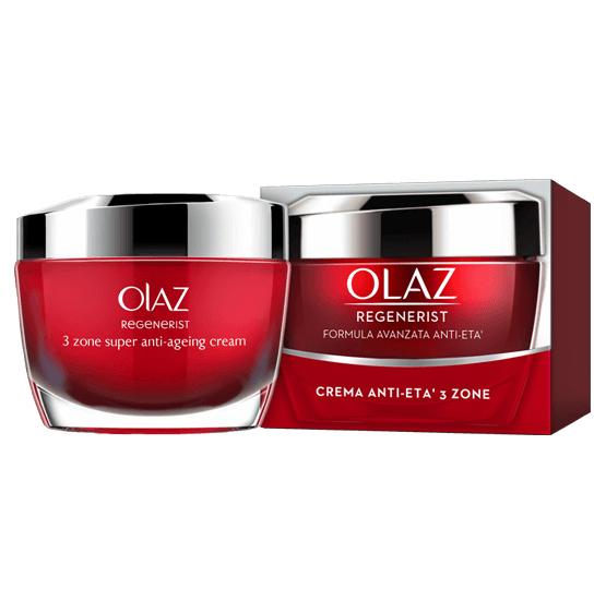 Crema viso al supermercato regenerist Olaz