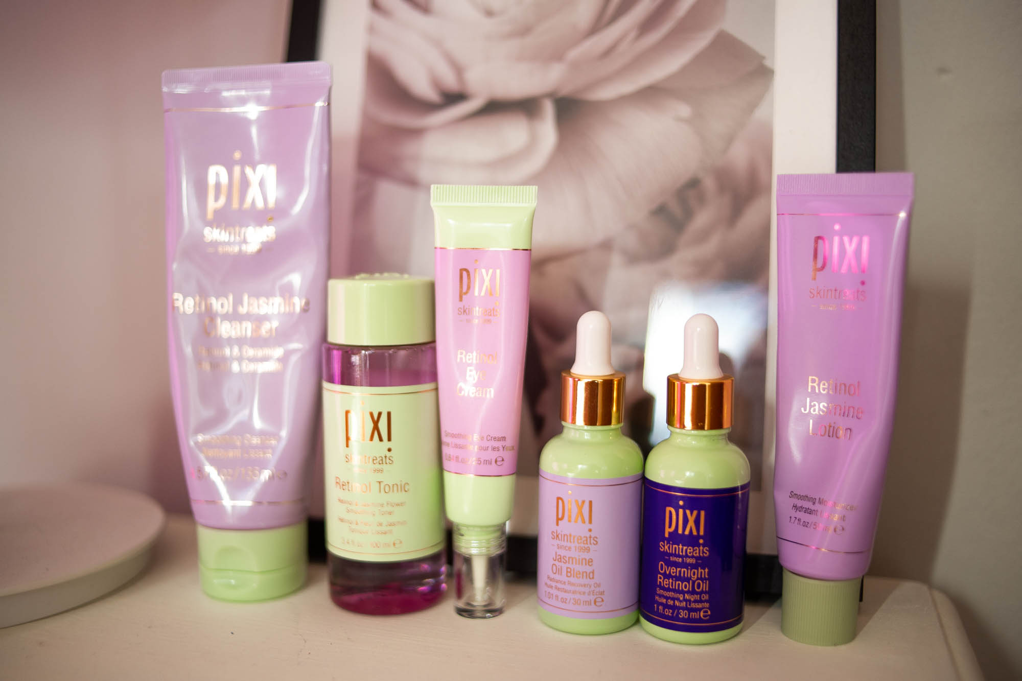 pixi skincare retinolo e gelsomino