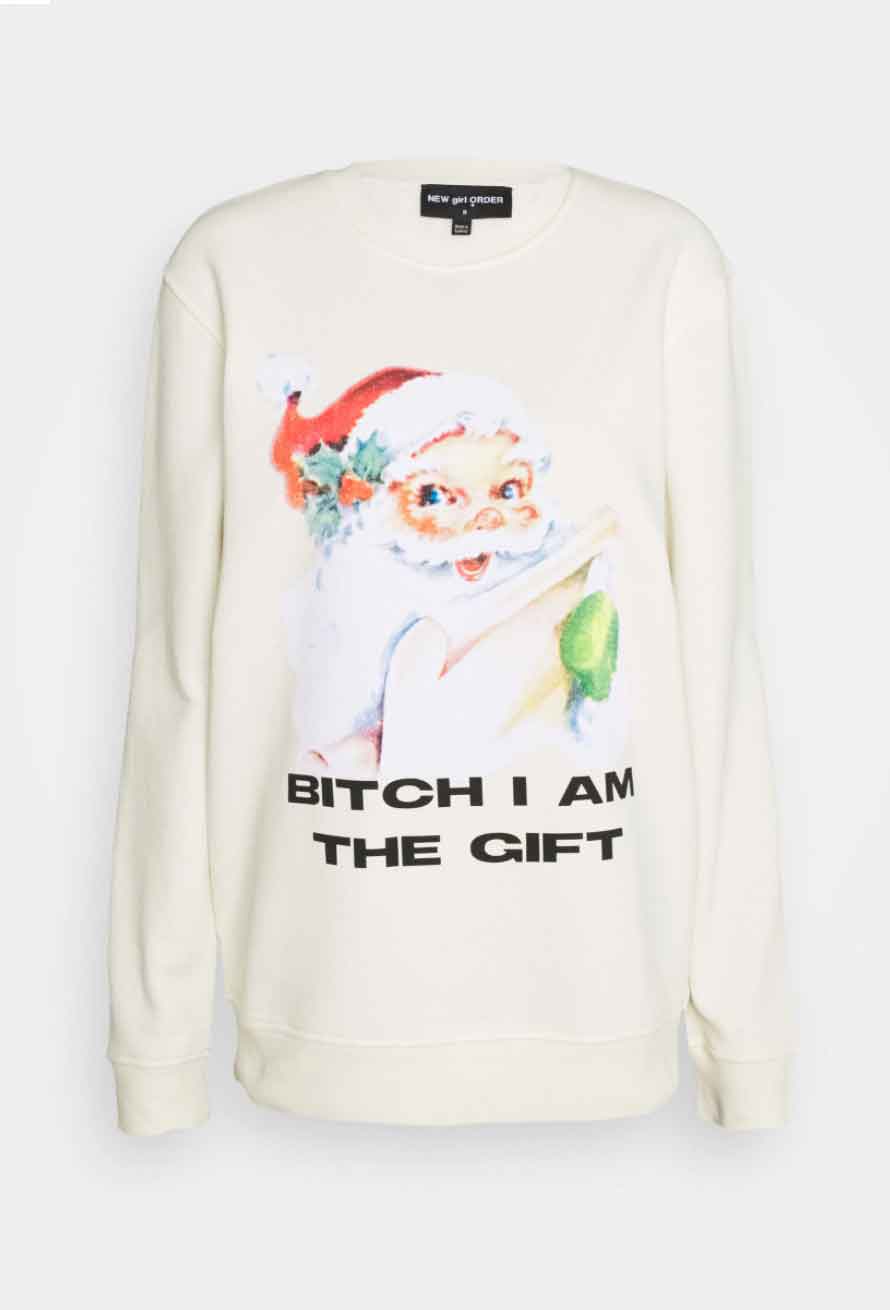 maglione con babbo natale