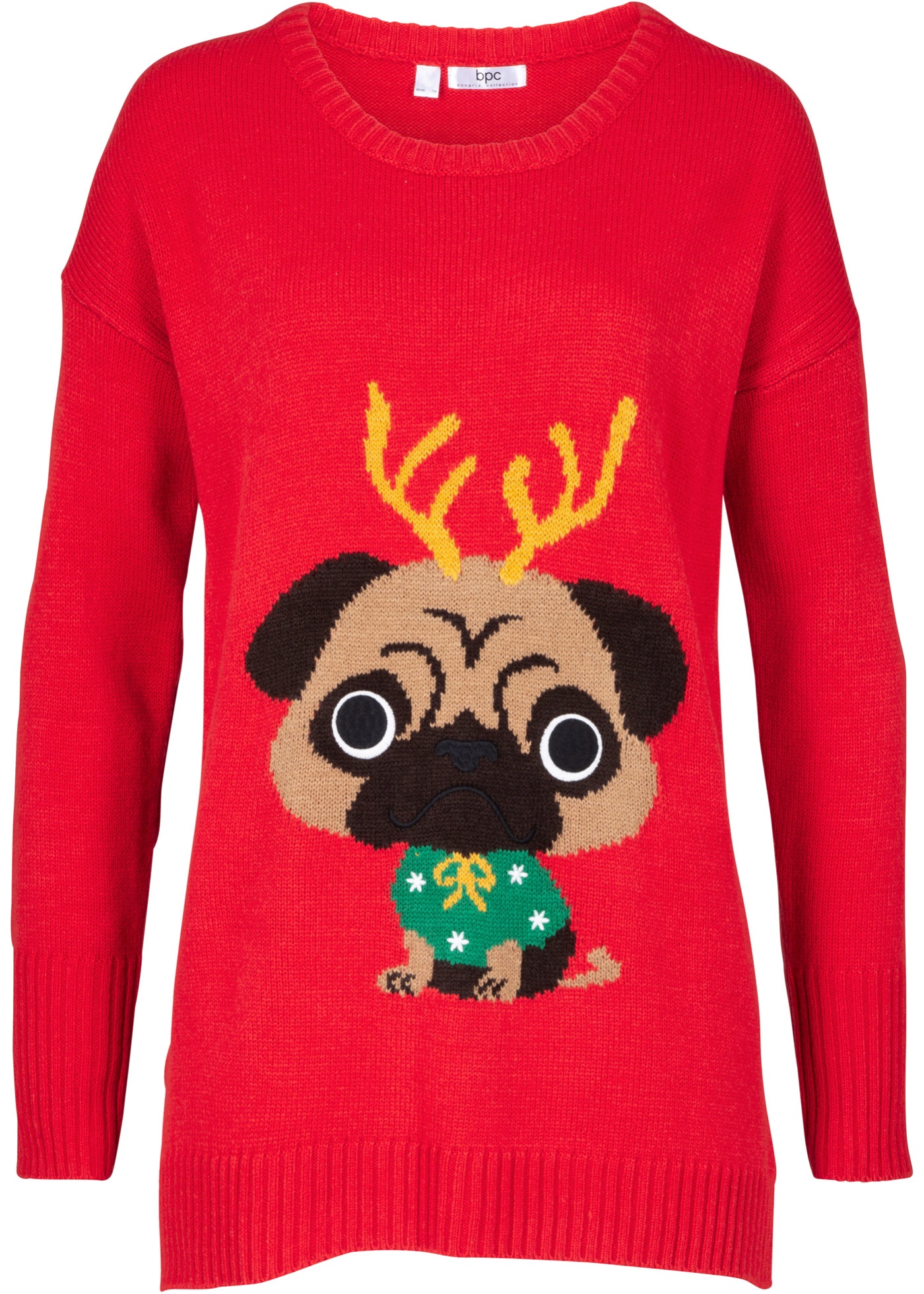 maglione natalizio con carlini