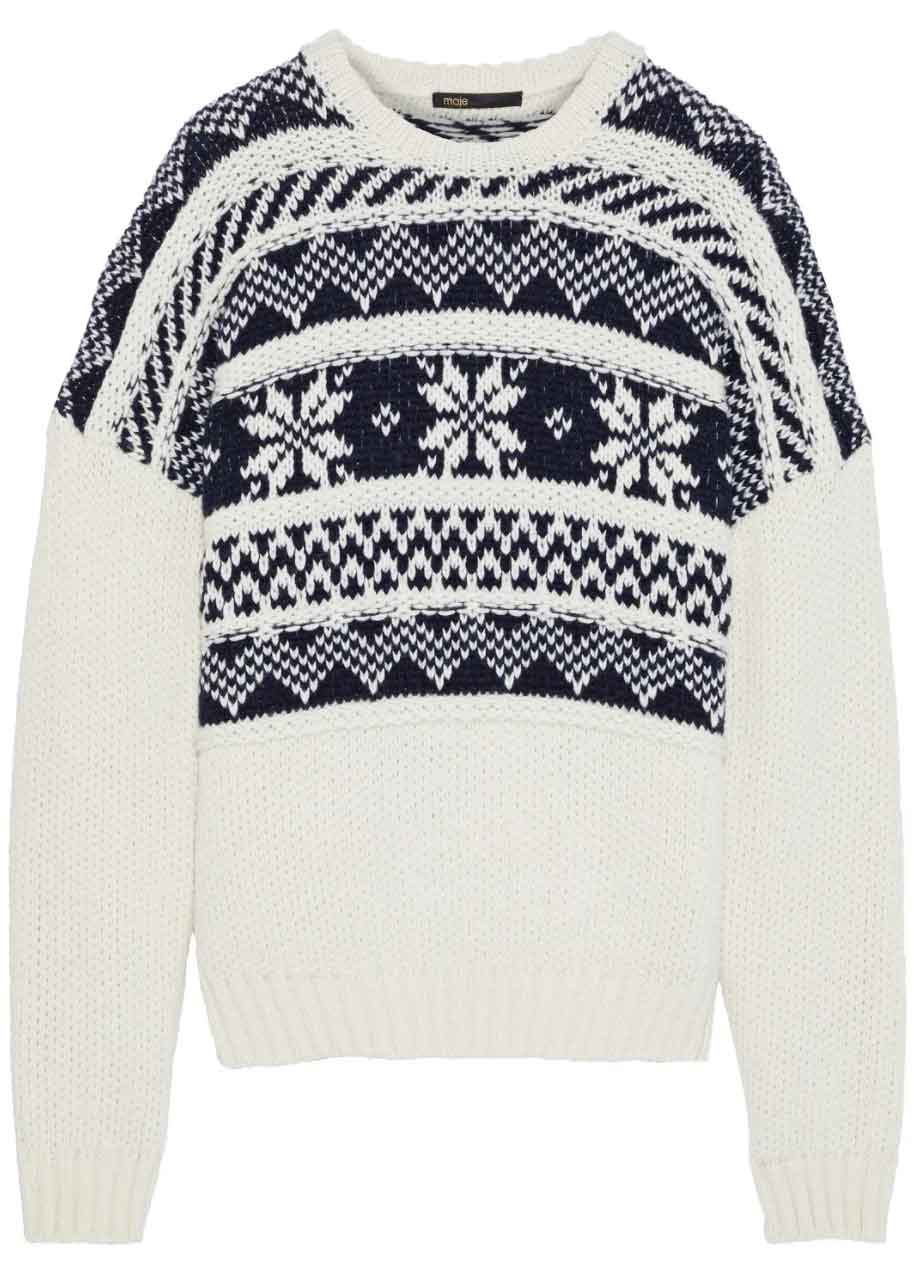 maglione fair isle maje