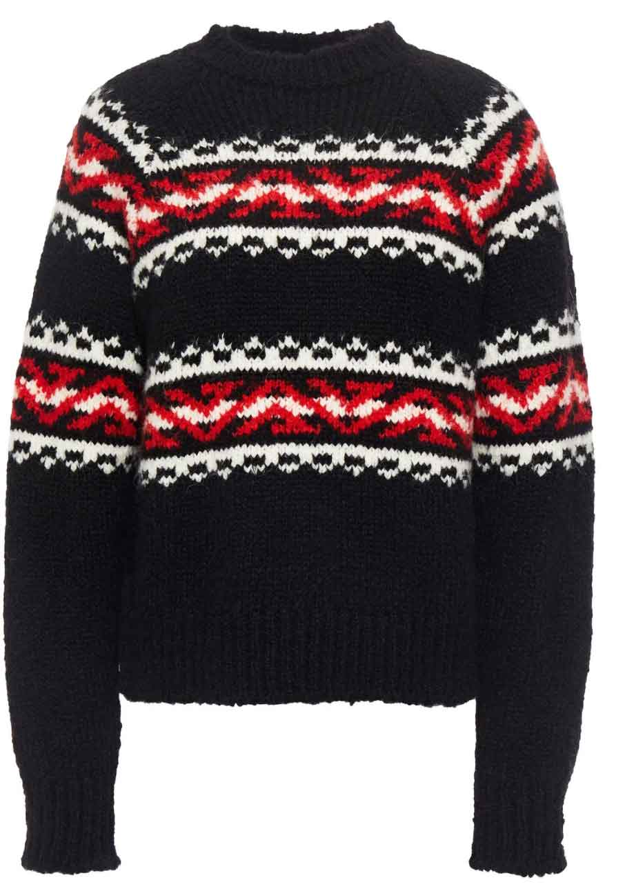 maglione fair isle natalizio